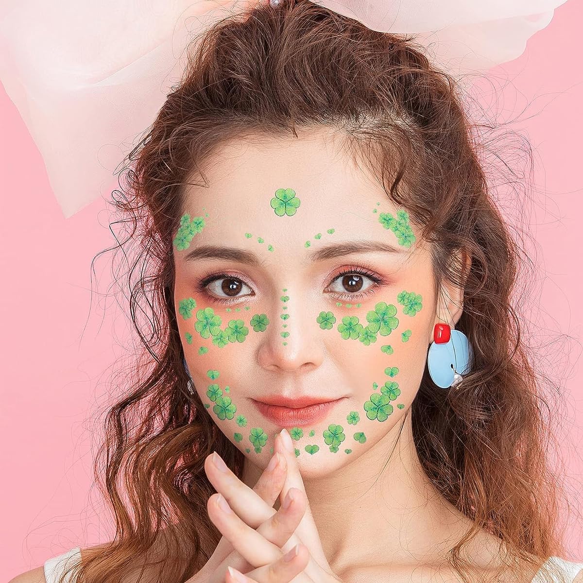 MAYCREATE 12 Sheets Glitter Face Temporary Tattoo for Women Girls, Charming Decals Flowers Face Arm Body Makeup Stickers, Waterproof Butterfly Fake Tattoos for Party, Halloween MAYCREATE 12 Sheets Glitter Face Temporary Tattoo for Women Girls, Charming Decals Flowers Face Arm Body Makeup Stickers, Waterproof Butterfly Fake Tattoos for Party, Halloween